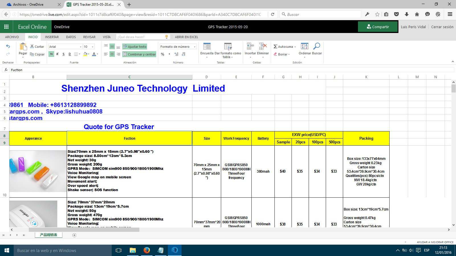 Exceo oneDrive