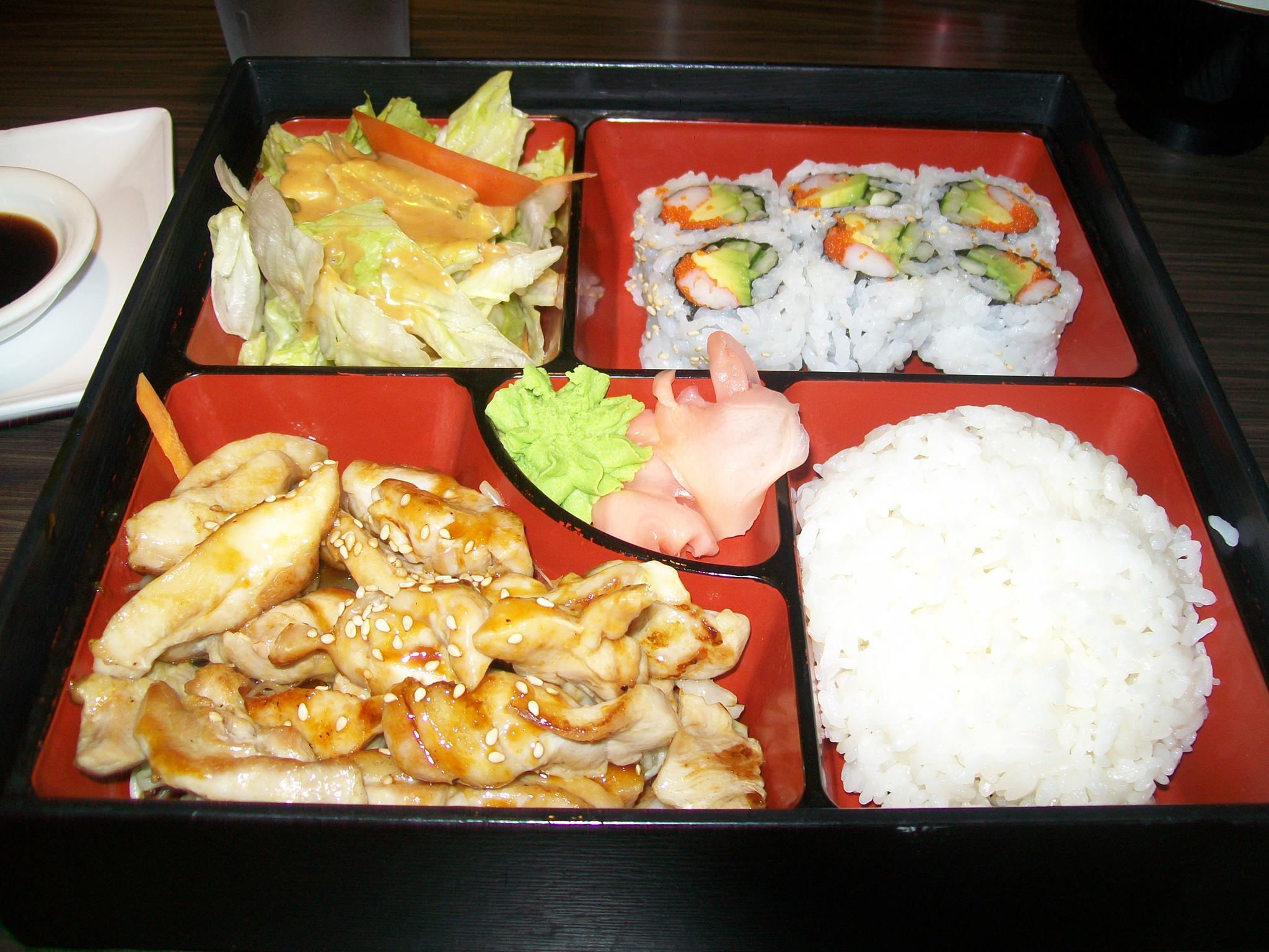 Comida Japonesa Bento